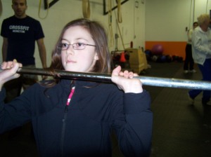 Hannah, from CF PEI, pressing up some big weight!